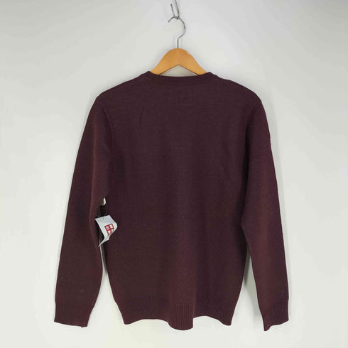 クラクトワークス Cluct Works THE HEART IS THE ROOT ウール アクリル クルーネック ニット セーター メンズ JPN:M